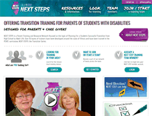Tablet Screenshot of nextstepsillinois.org